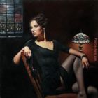 Hamish Blakely The Night Is Hers painting